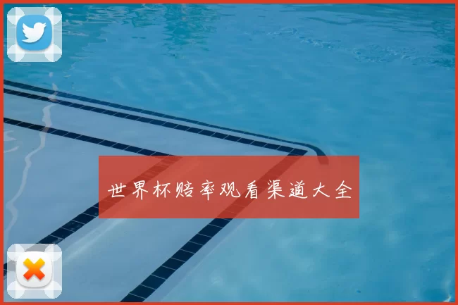 世界杯赔率观看渠道大全