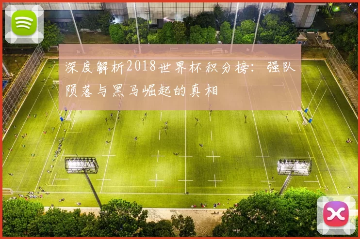 深度解析2018世界杯积分榜:强队陨落与黑马崛起的真相